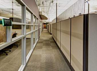 Tech Svcs Center II - Conf Rm Corridor
