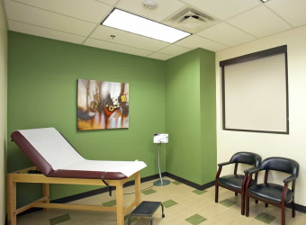 Lone Star Neurology Patient Room