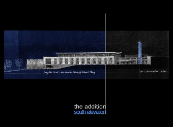 Irving Bible South Elevation