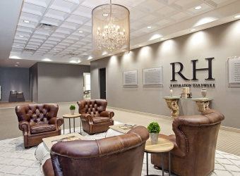 Restoration Hardware 2nd Floor Lounge